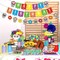 Day of the Dead Happy Birthday Banner Día de los Muertos Papel Picado(Multicolor)